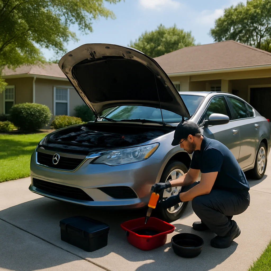 Mobile Oil Change