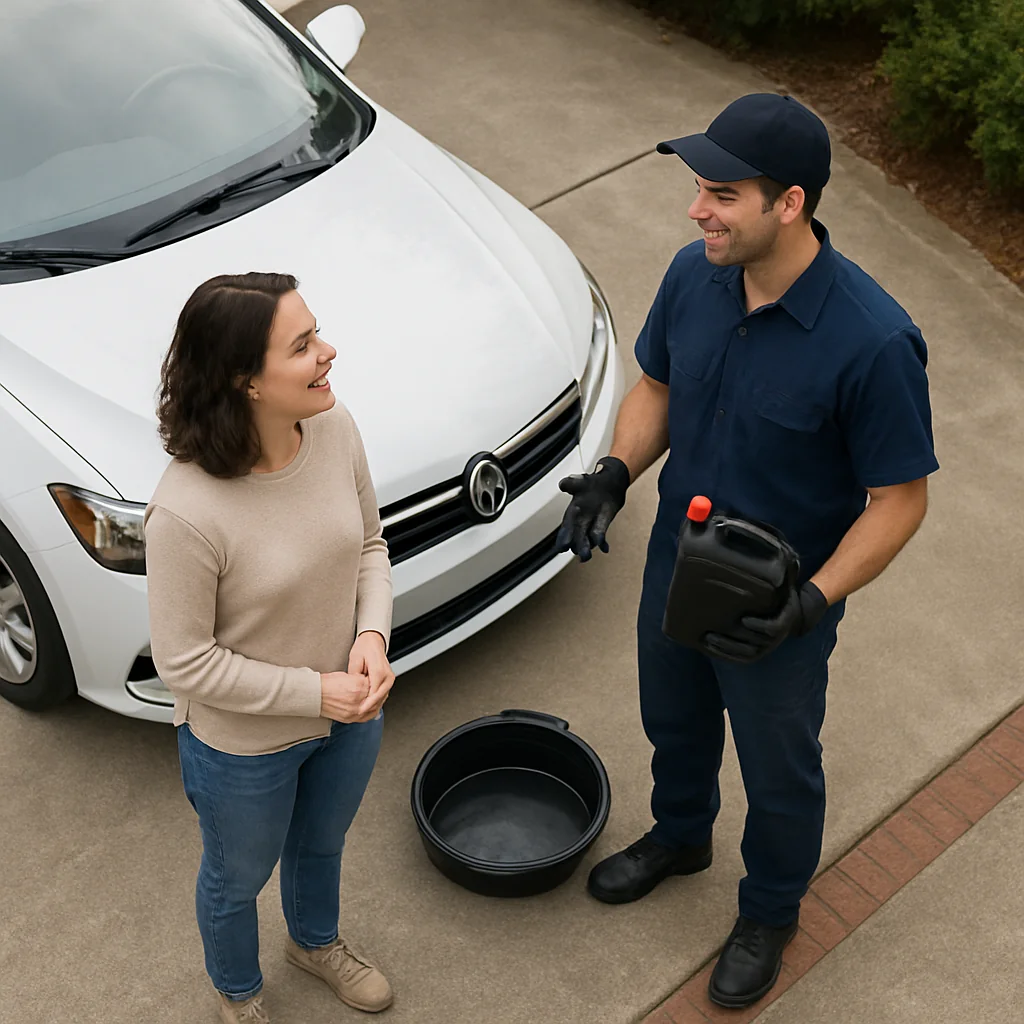 Mobile Oil Change