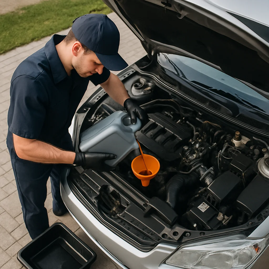 Mobile Oil Change