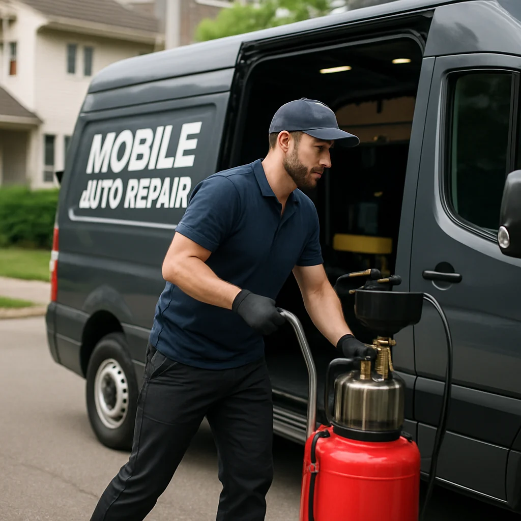 Angel Mechanic Mobile Oil Change in Beverly Hills, CA
