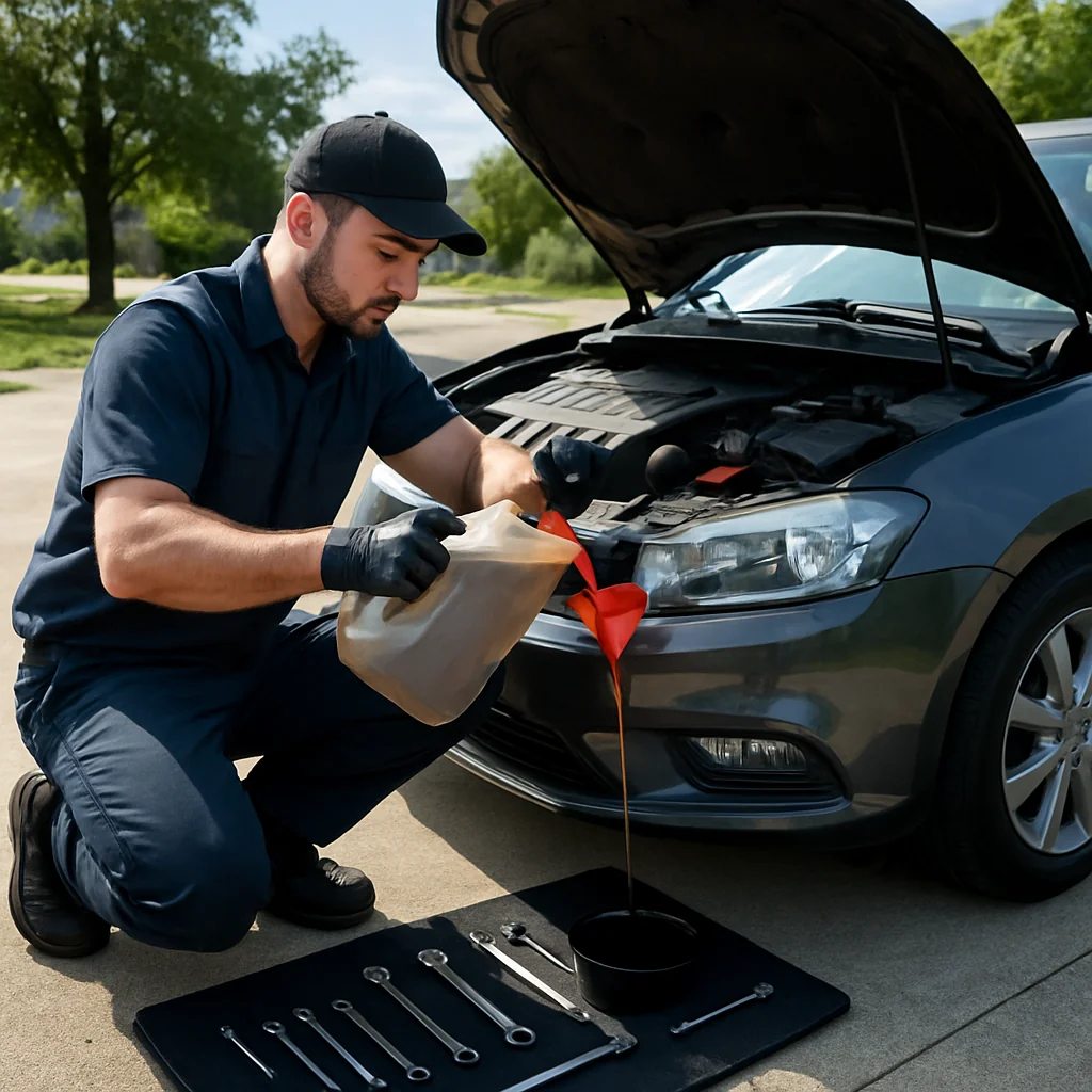 Angel Mechanic Mobile Oil Change in Montebello, CA