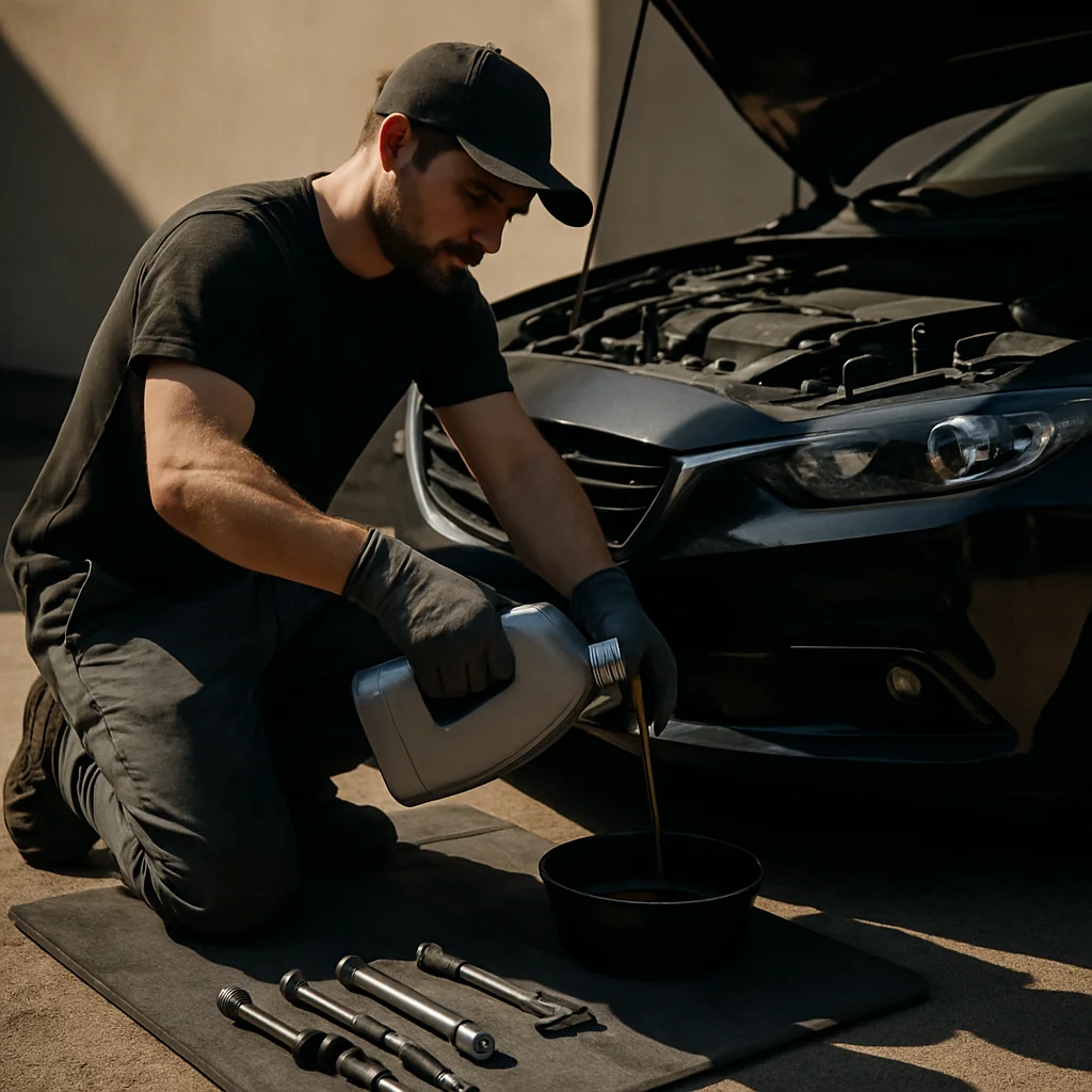 Angel Mechanic Mobile Oil Change in Santa Ana, CA
