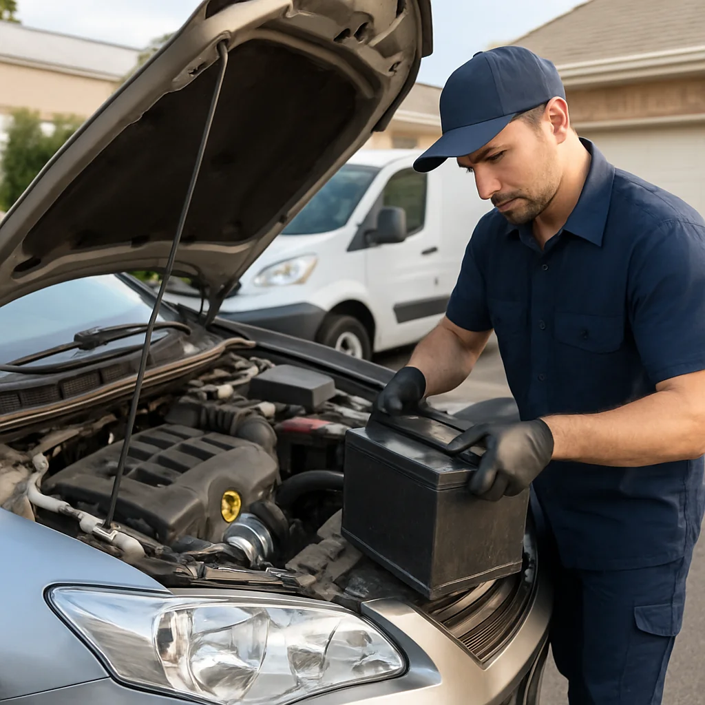 Angel Mechanic Mobile Battery Replacement in Ontario, CA