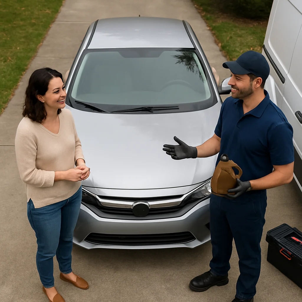 Angel Mechanic Mobile Oil Change in Aliso Viejo, CA