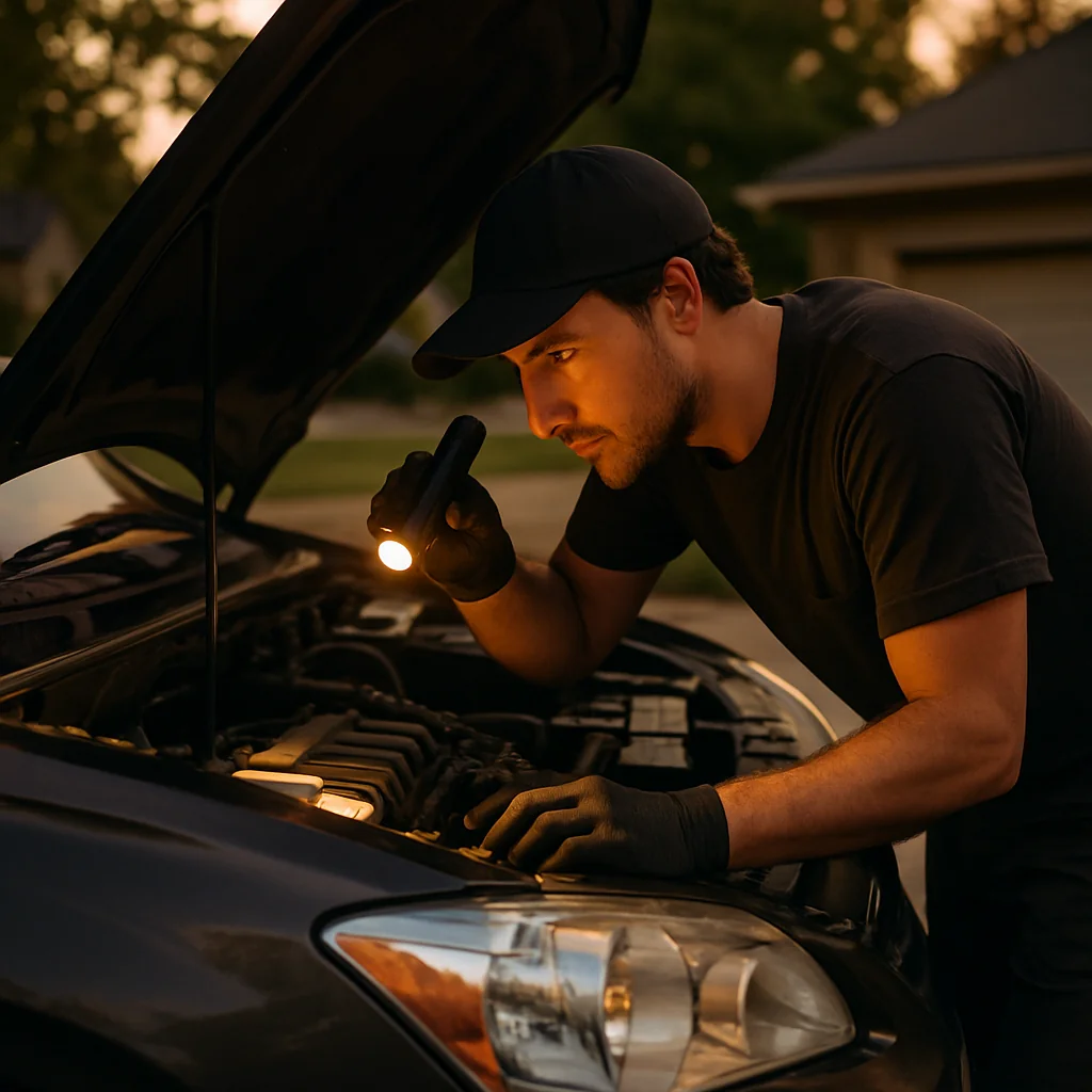Angel Mechanic Mobile Oil Change in Adelanto, CA