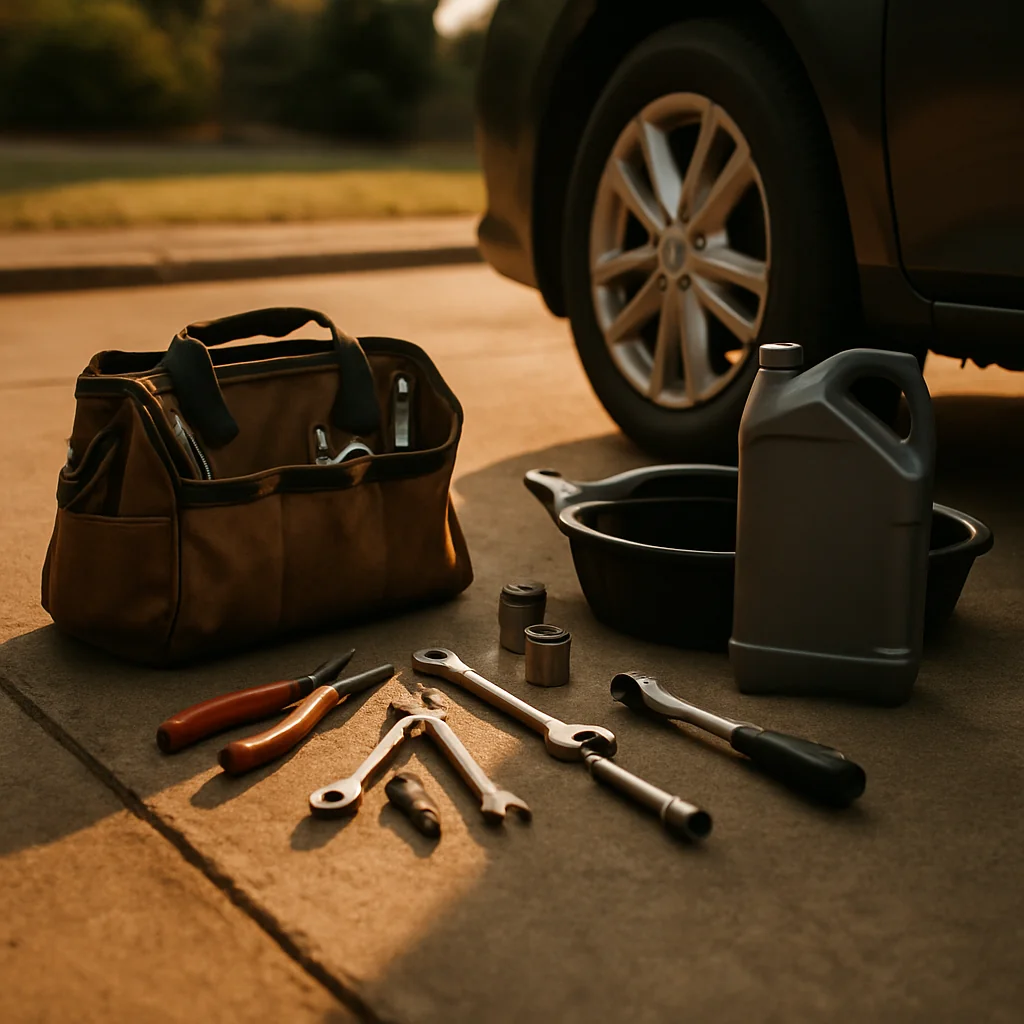 Angel Mechanic Mobile Oil Change in Banning, CA