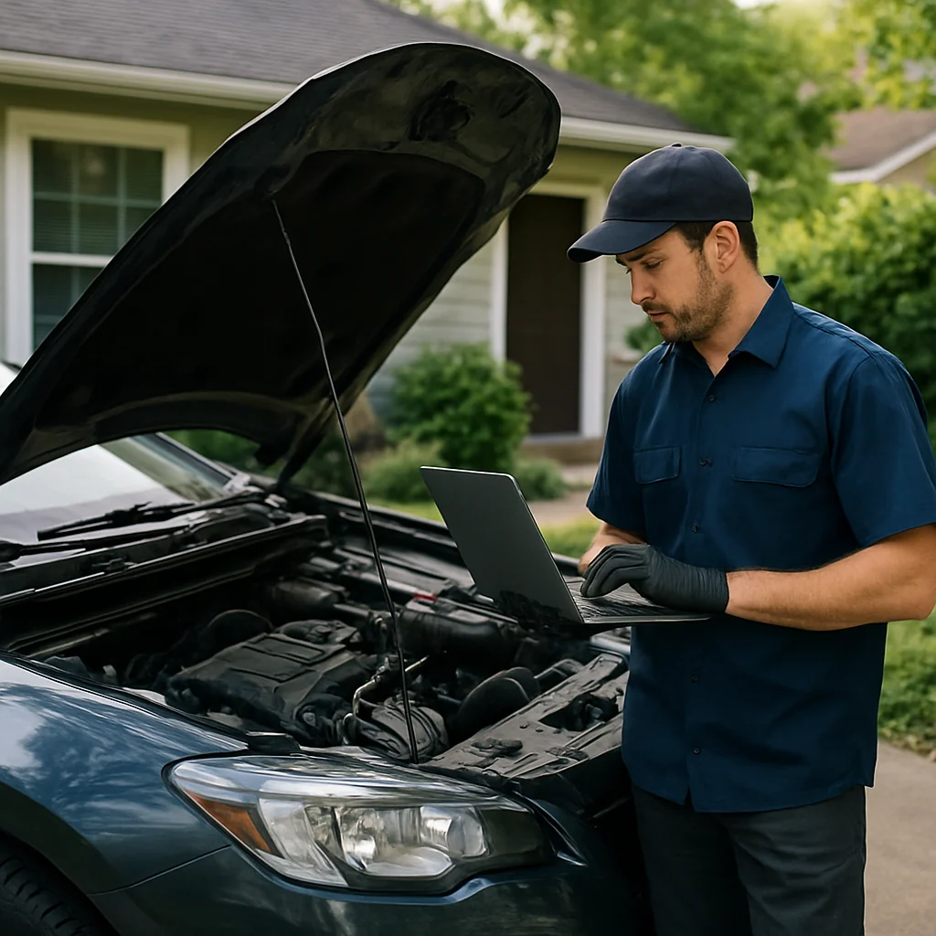 Angel Mechanic Pre-Purchase Inspection in Commerce, CA