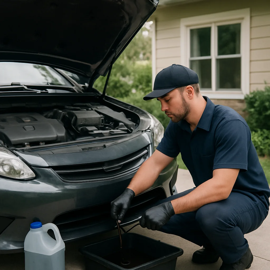 Angel Mechanic Mobile Oil Change in Mission Viejo, CA