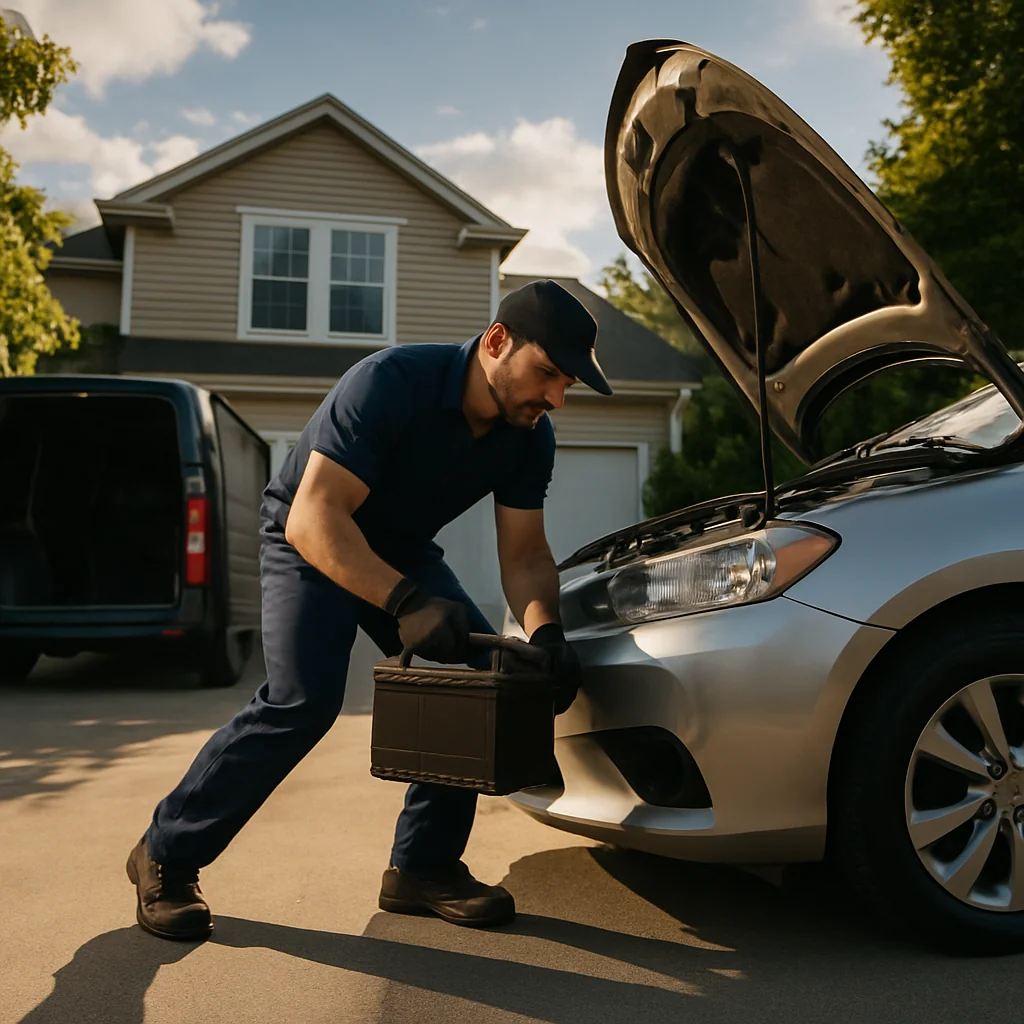 Angel Mechanic Mobile Battery Replacement in Redlands, CA