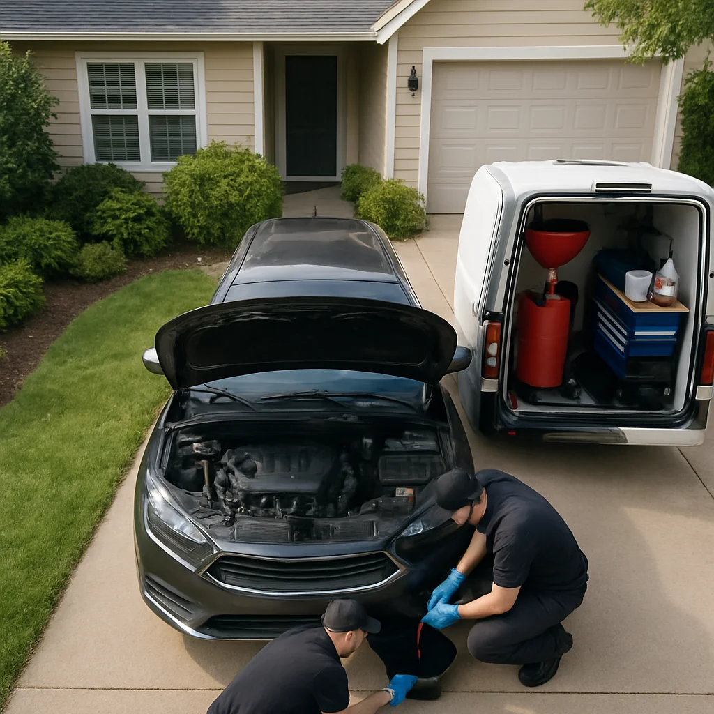 Angel Mechanic Mobile Oil Change in Temecula, CA