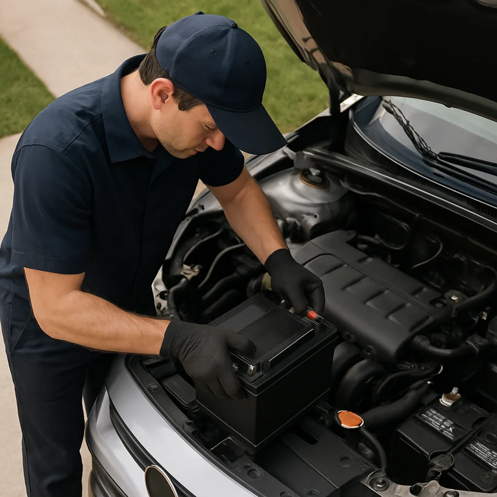 Angel Mechanic Mobile Battery Replacement in Reseda, CA