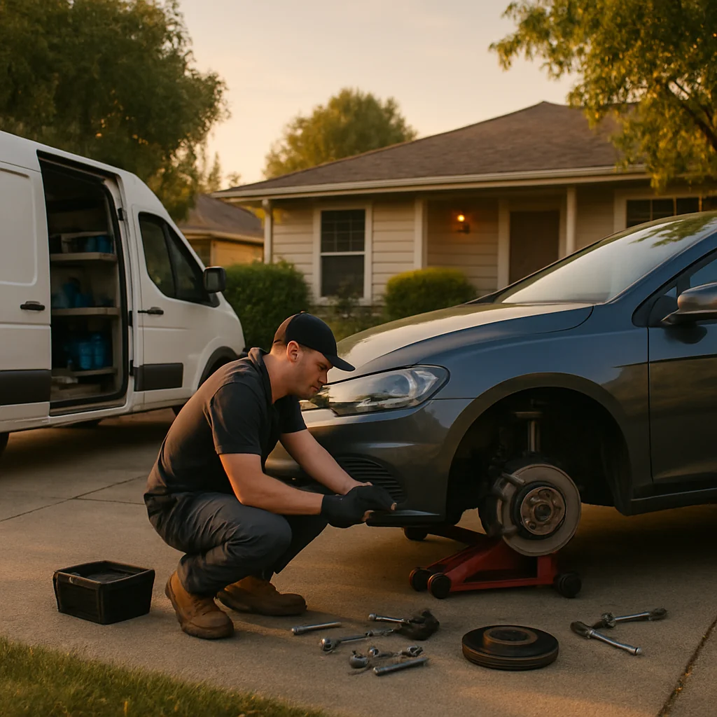 Angel Mechanic Mobile Brake Repair in Buena Park, CA