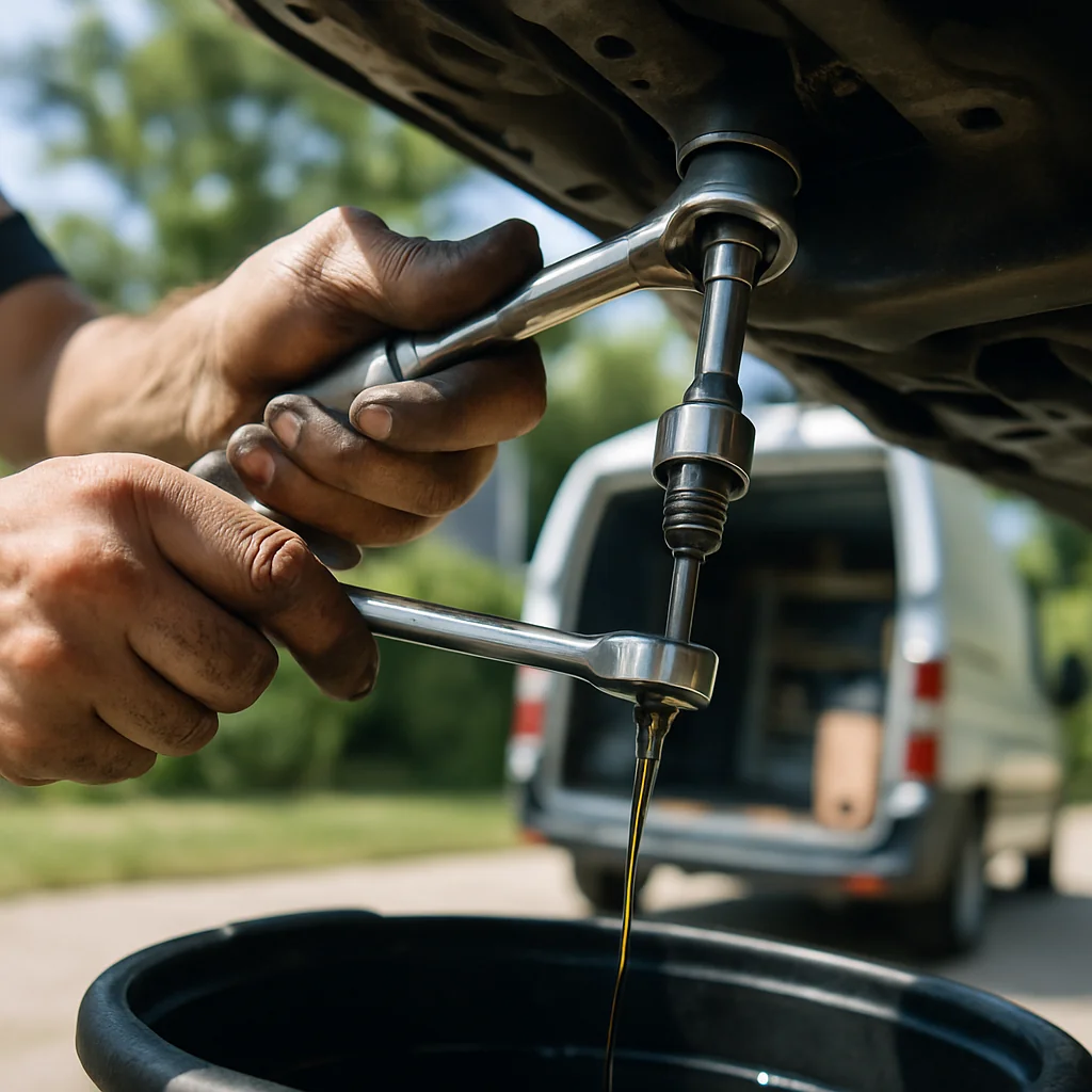 Angel Mechanic Mobile Oil Change in Buena Park, CA