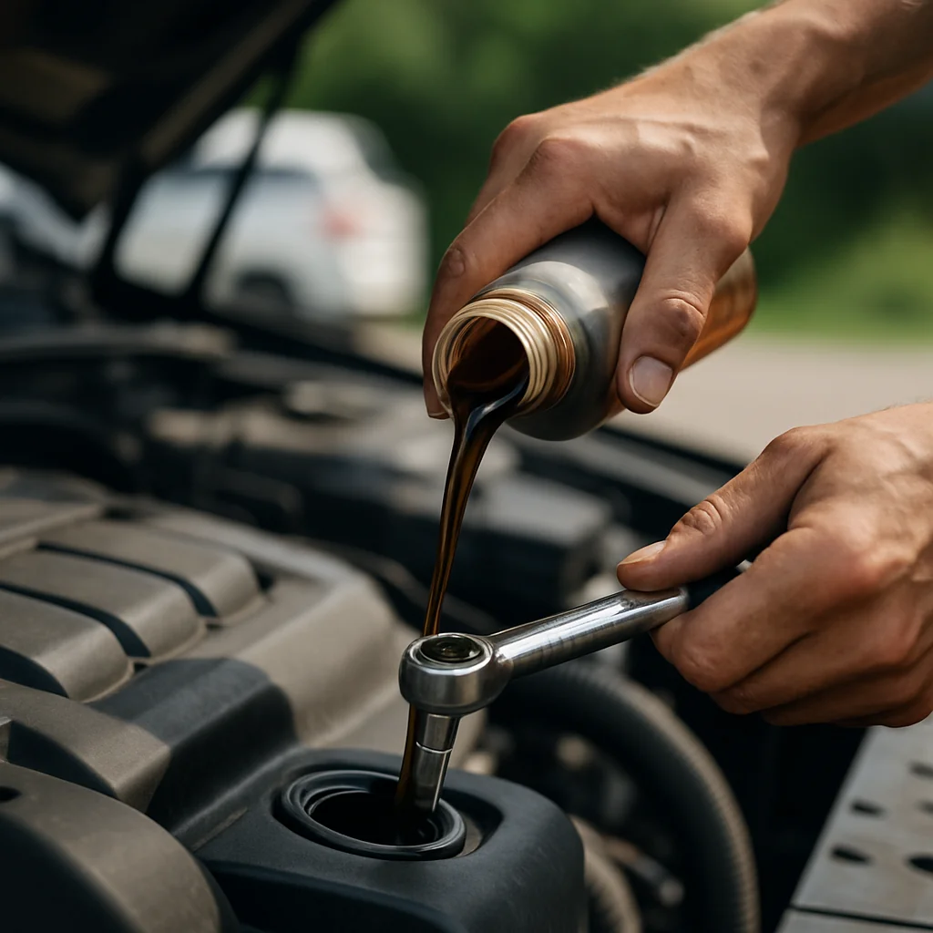 Angel Mechanic Mobile Oil Change in Alhambra, CA