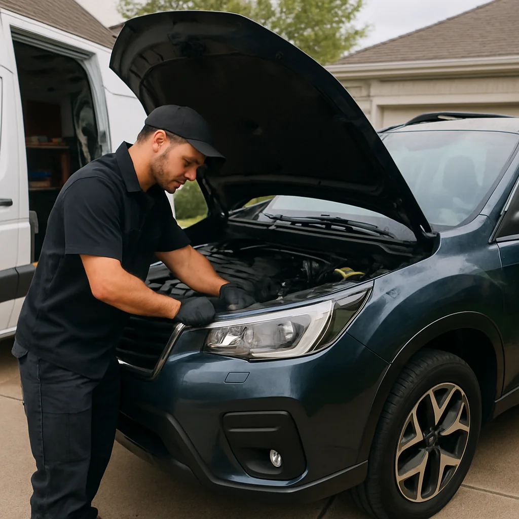 Angel Mechanic Mobile Alternator Repair for Subaru owners