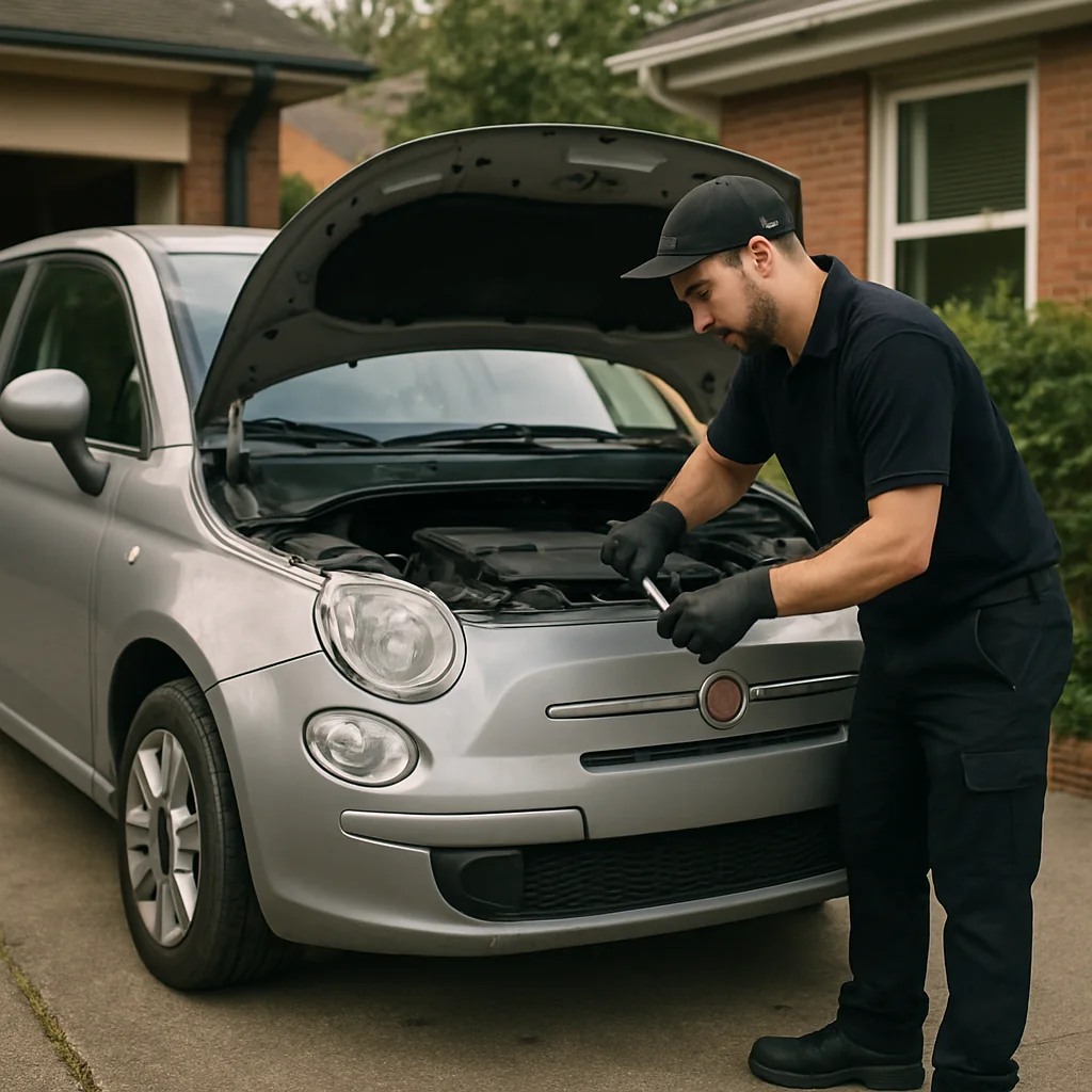 Angel Mechanic Mobile Battery Replacement for Fiat owners