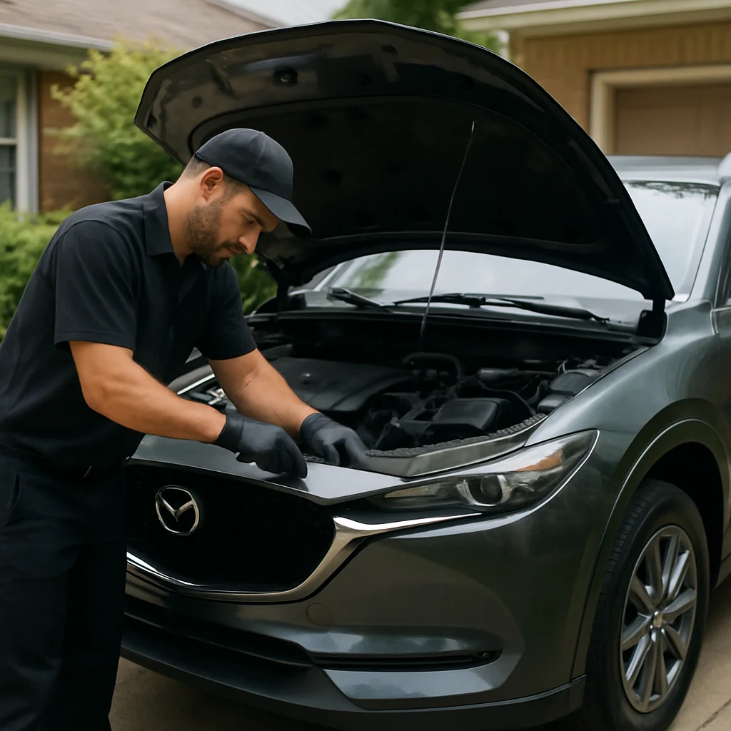 Angel Mechanic Mobile Oil Change for Mazda owners