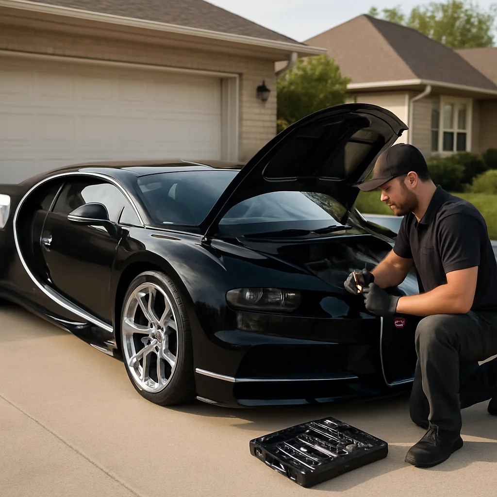 Angel Mechanic Mobile Brake Repair for Bugatti owners