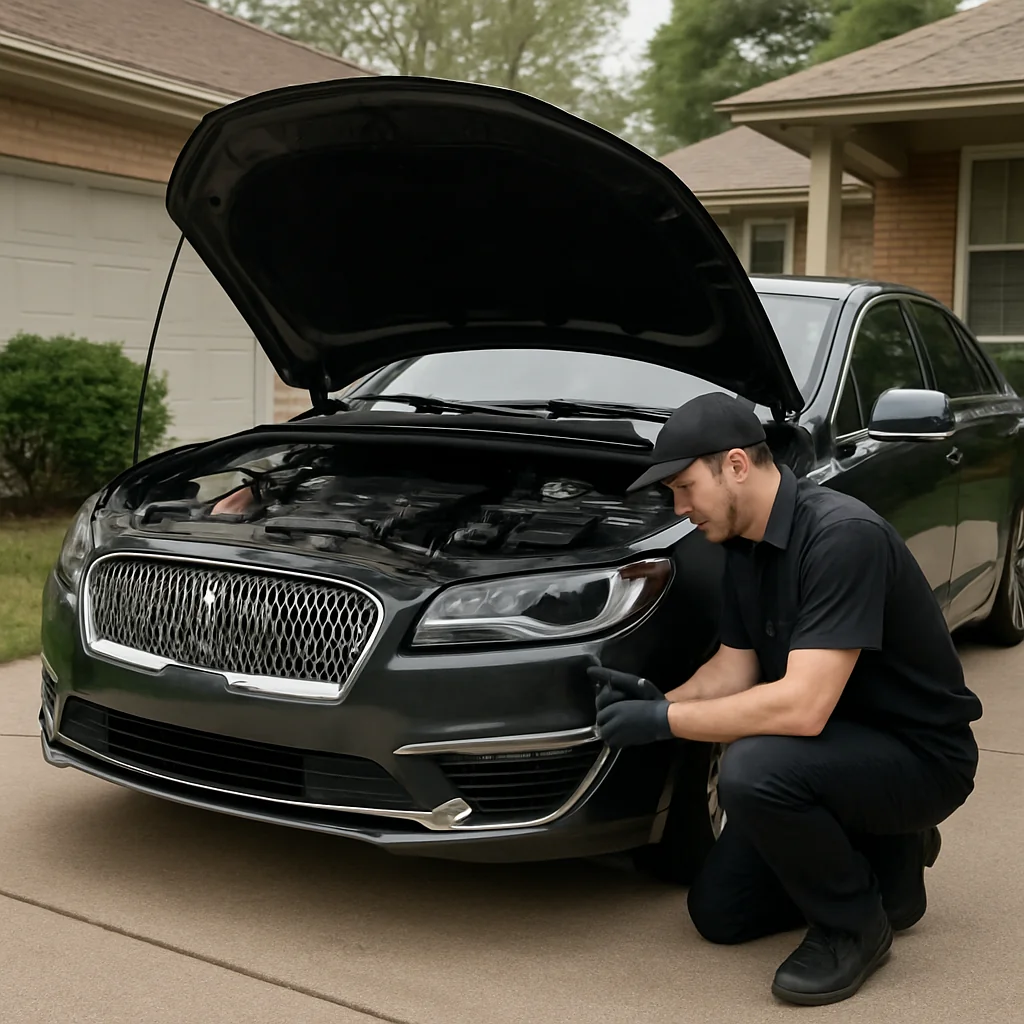 Angel Mechanic Mobile Oil Change for Lincoln owners
