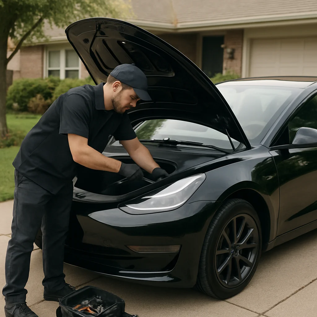 Angel Mechanic Mobile Battery Replacement for Tesla owners