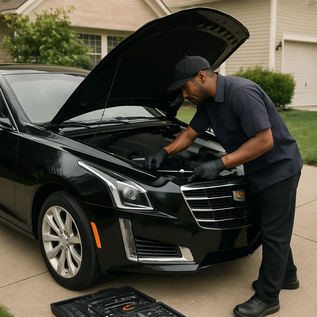 Angel Mechanic Mobile Battery Replacement for Cadillac owners