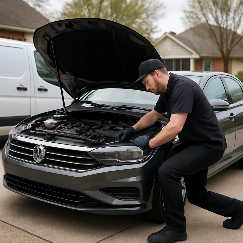 Angel Mechanic Mobile A/C Repair for Volkswagen owners