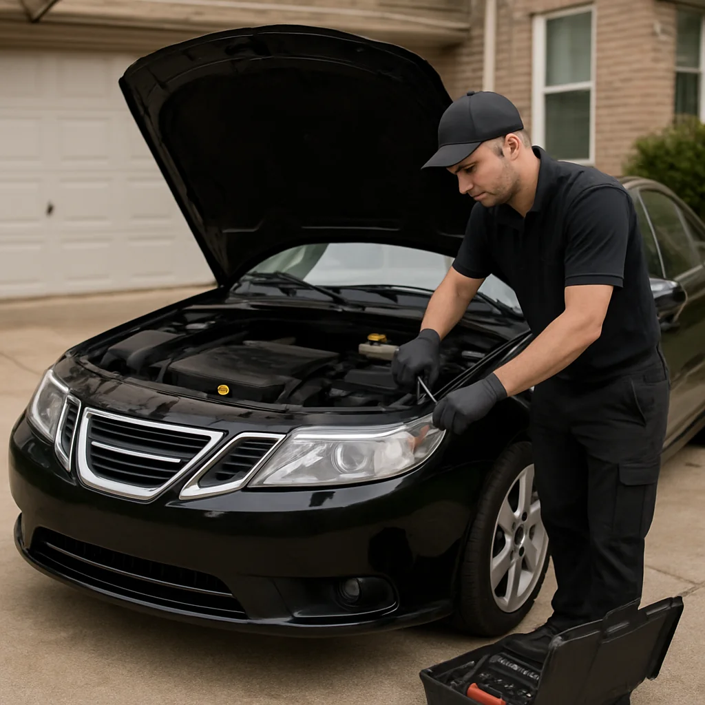 Angel Mechanic Mobile A/C Repair for Saab owners
