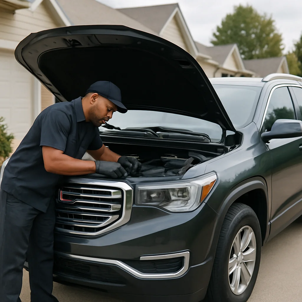 Angel Mechanic Mobile Battery Replacement for GMC owners
