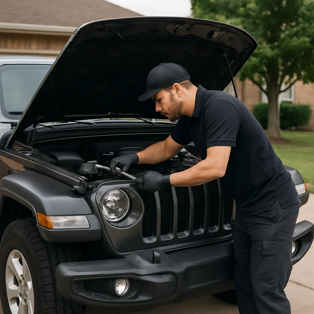 Angel Mechanic Mobile Brake Repair for Jeep owners