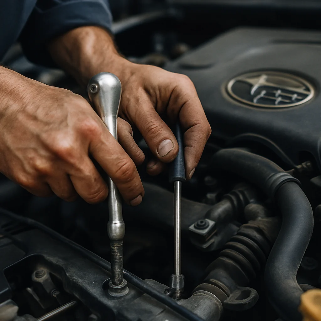 Angel Mechanic Mobile Oil Change for Subaru owners