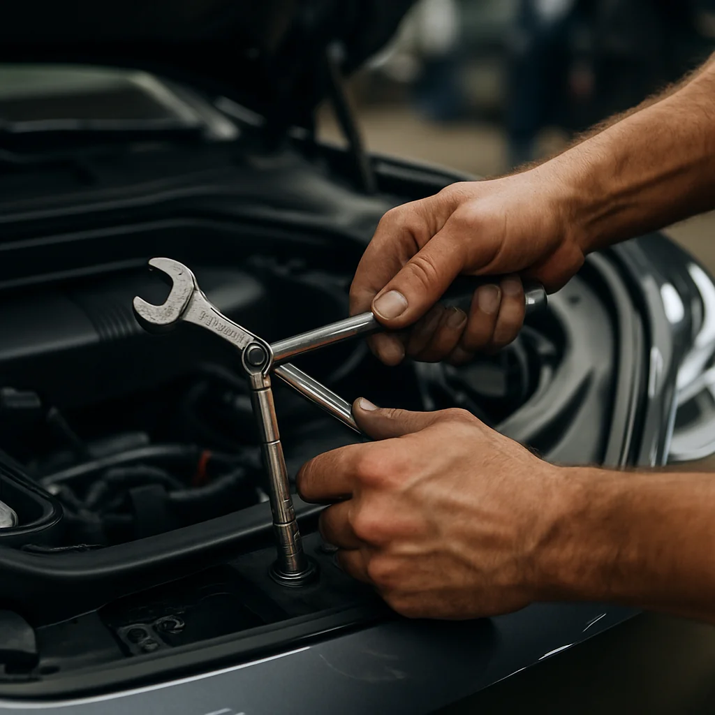Angel Mechanic Mobile Oil Change for Tesla owners