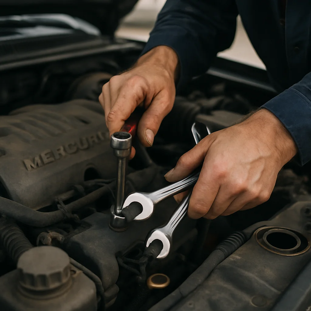 Angel Mechanic Mobile Oil Change for Mercury owners