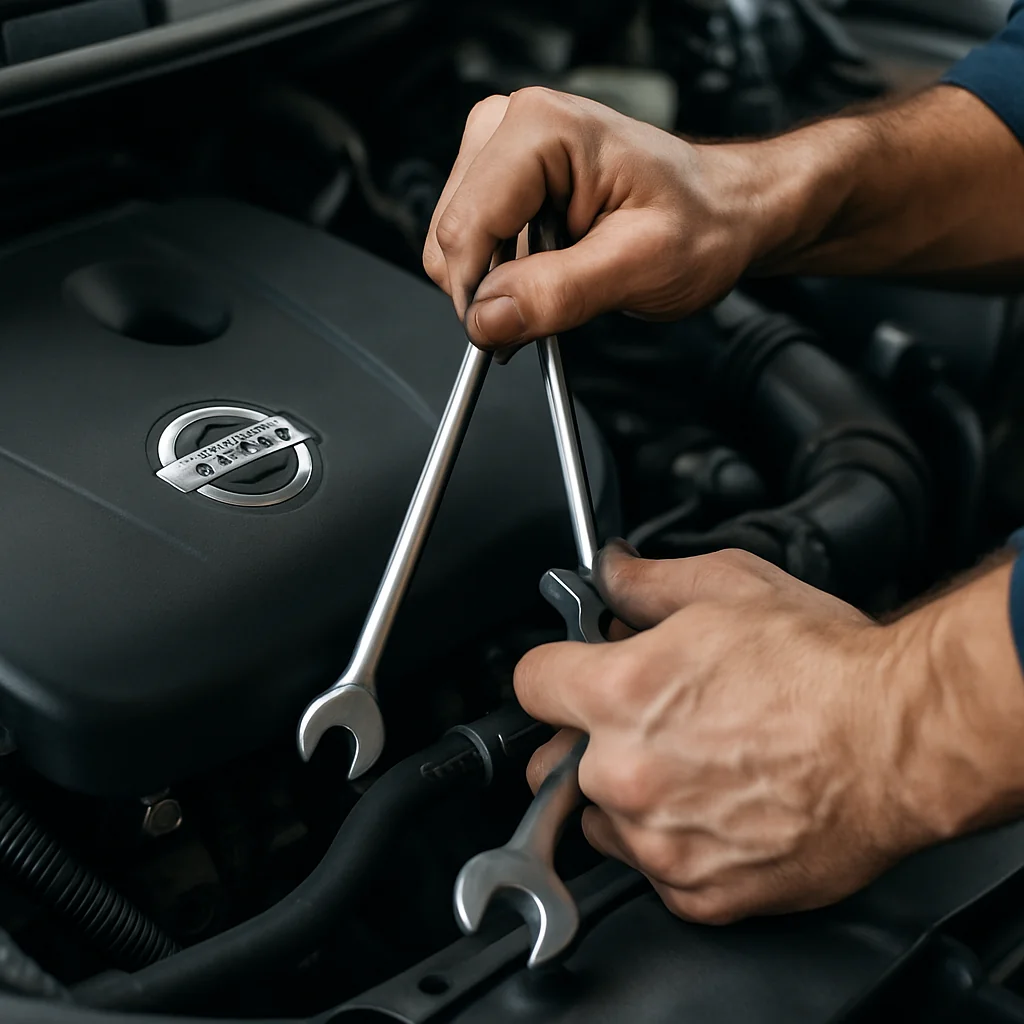 Angel Mechanic Mobile Oil Change for Nissan owners