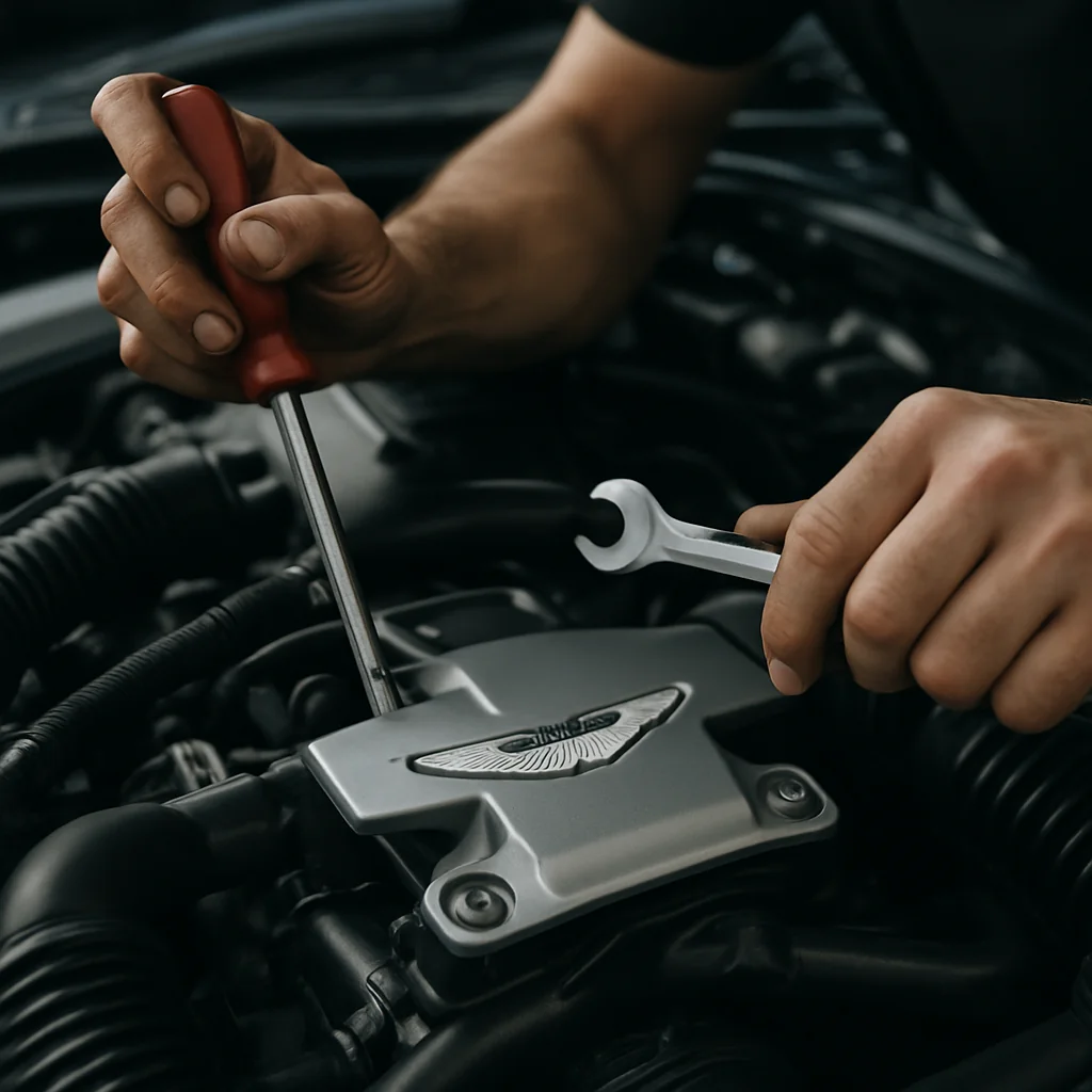 Angel Mechanic Mobile A/C Repair for Aston Martin owners