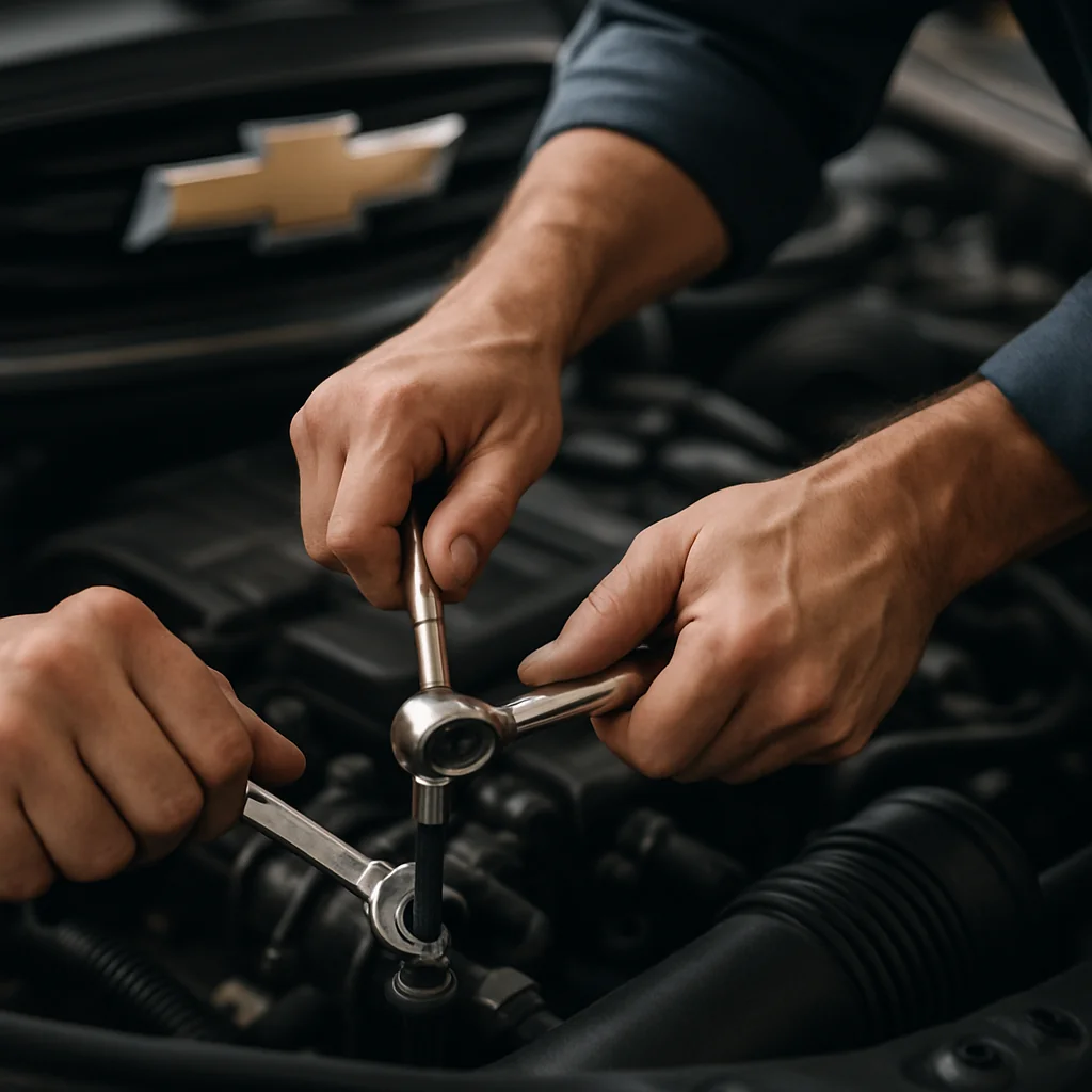 Angel Mechanic Mobile Oil Change for Chevrolet owners