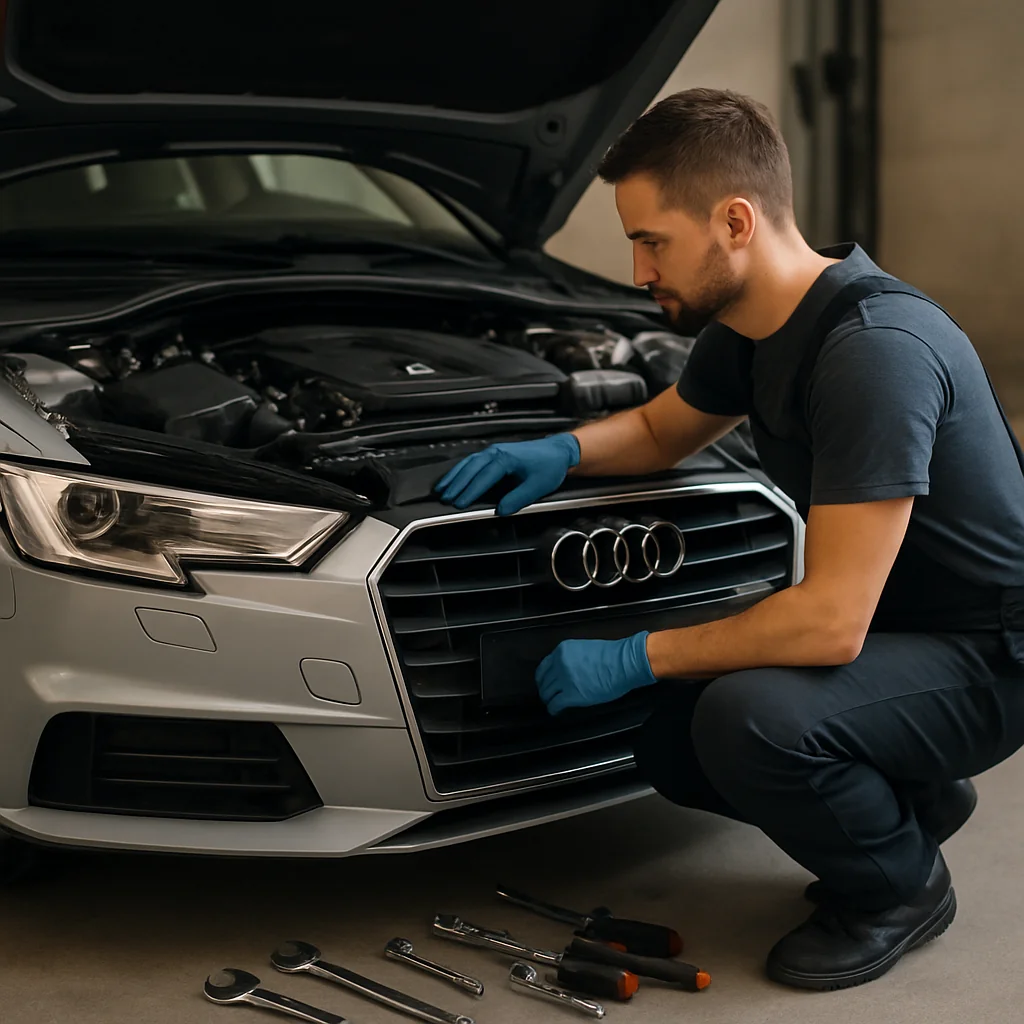 Angel Mechanic Mobile Oil Change for Audi owners