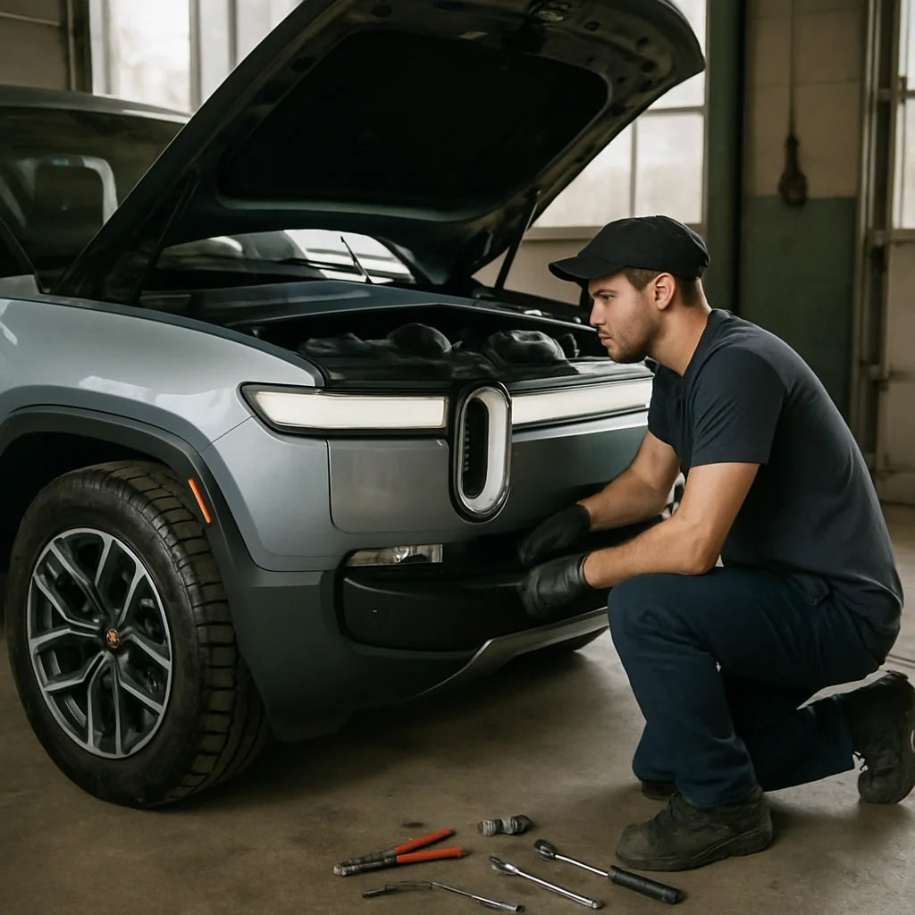 Angel Mechanic Mobile Oil Change for Rivian owners