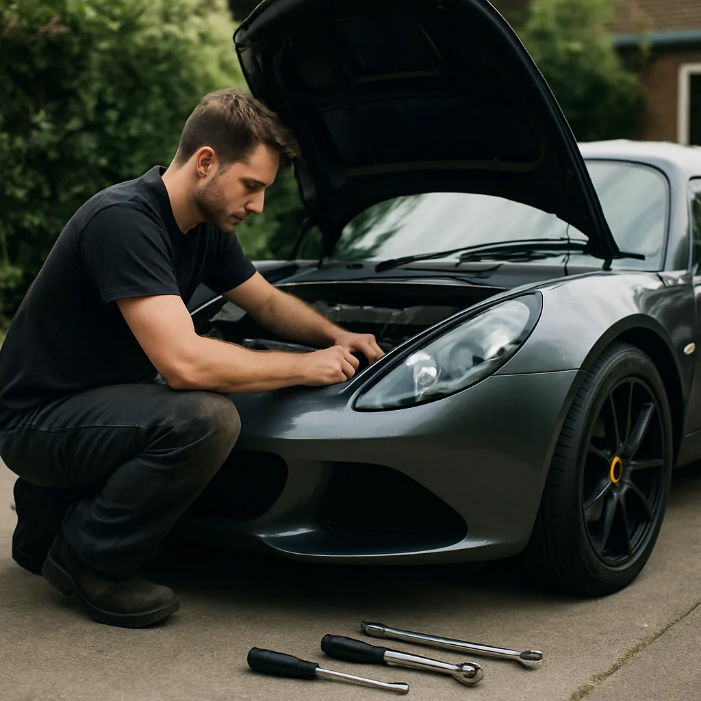 Angel Mechanic Mobile Oil Change for Lotus owners