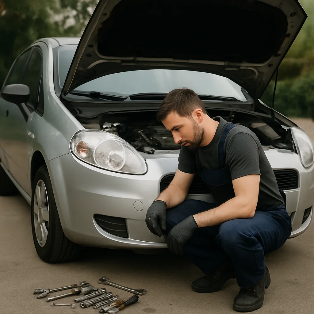 Angel Mechanic Mobile Oil Change for Fiat owners