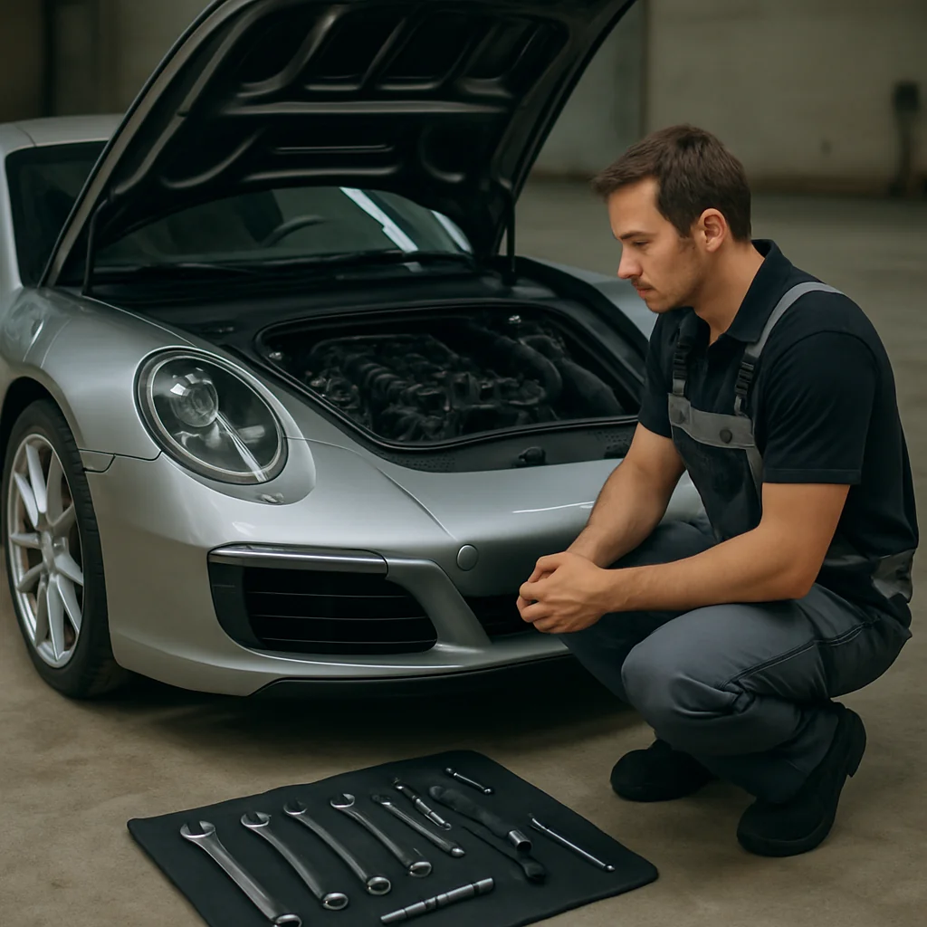 Angel Mechanic Mobile Battery Replacement for Porsche owners