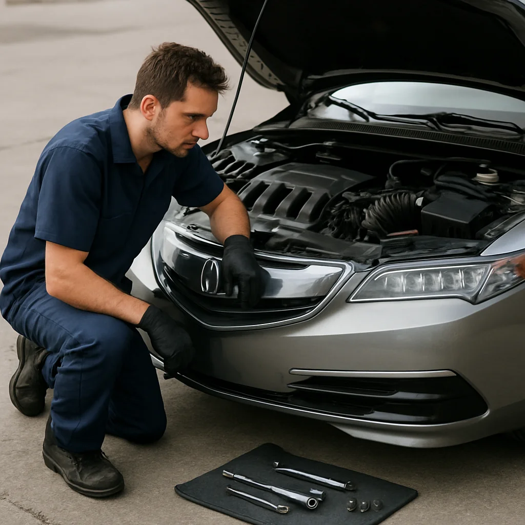 Angel Mechanic Mobile Oil Change for Acura owners