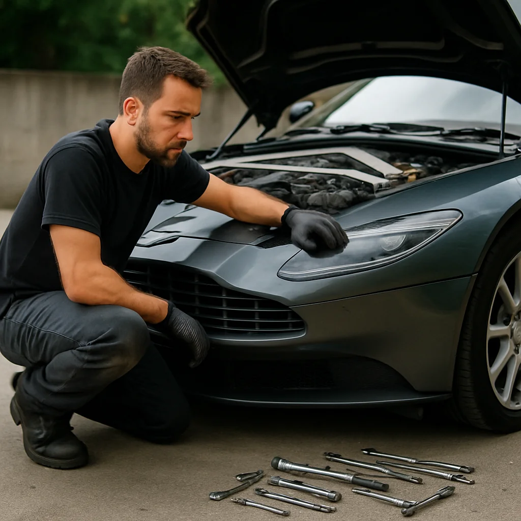 Angel Mechanic Mobile Battery Replacement for Aston Martin owners