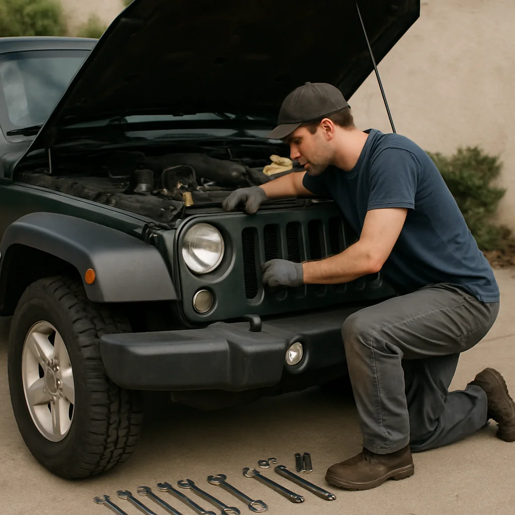 Angel Mechanic Mobile Oil Change for Jeep owners