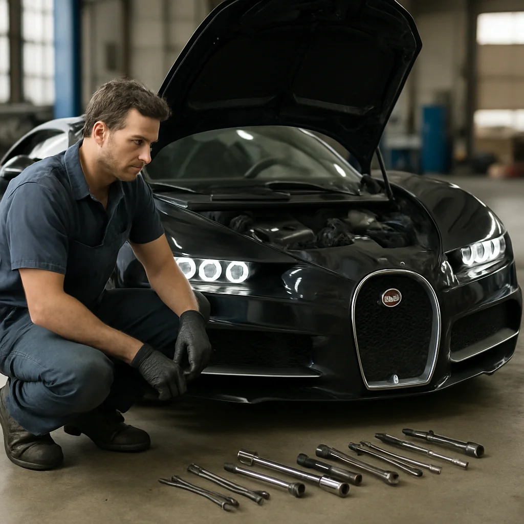 Angel Mechanic Mobile Brake Repair for Bugatti owners