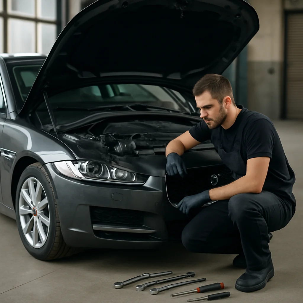 Angel Mechanic Mobile Oil Change for Jaguar owners