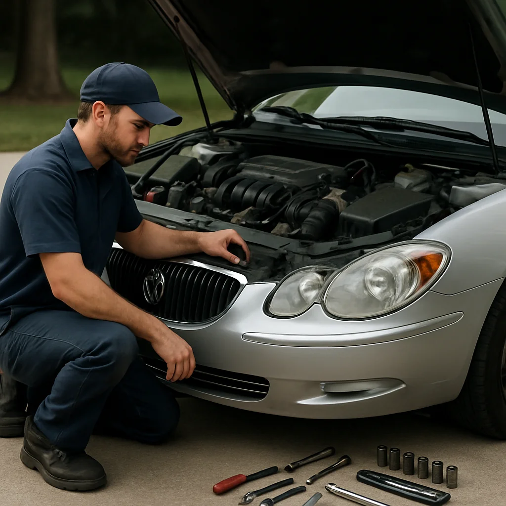 Angel Mechanic Mobile Oil Change for Buick owners