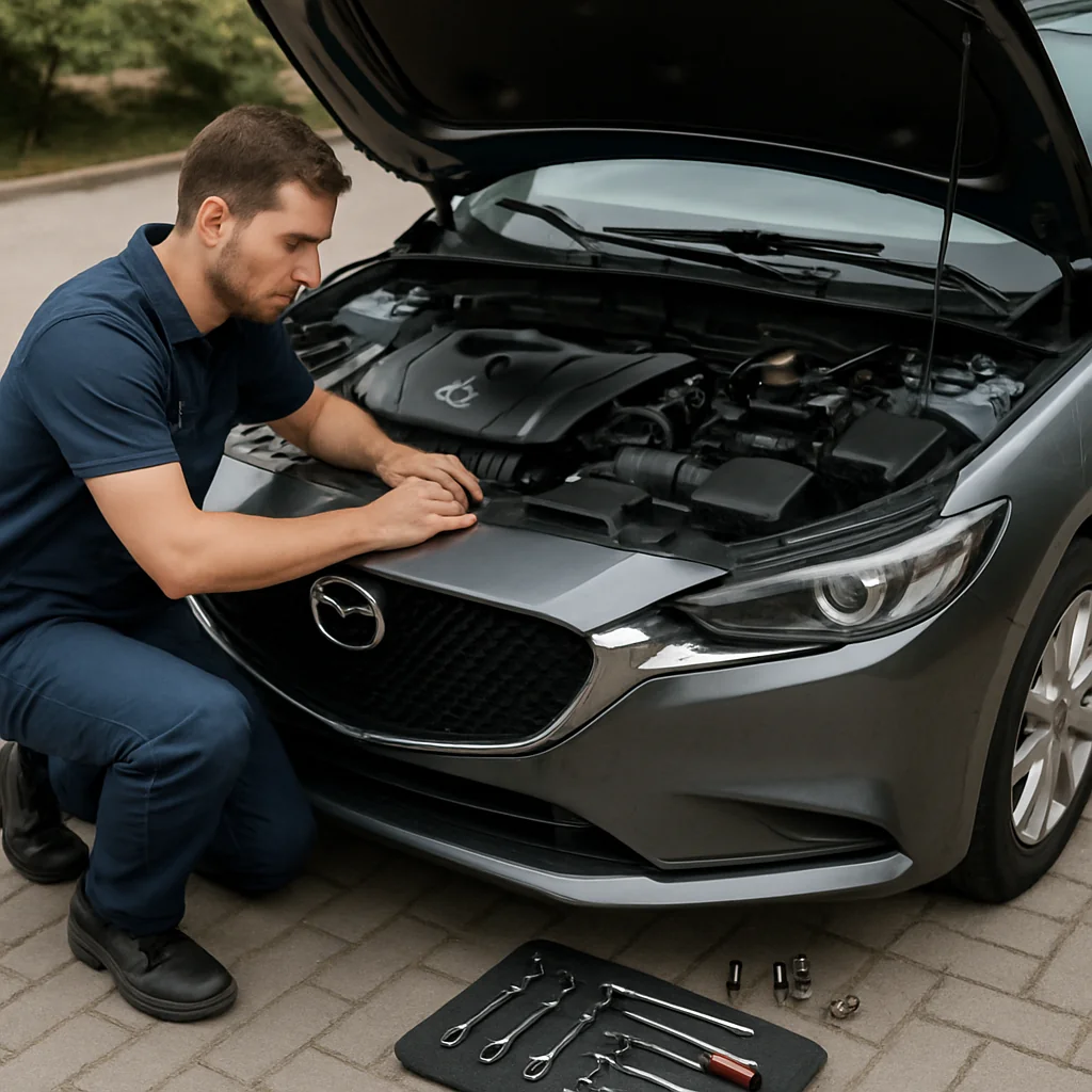 Angel Mechanic Mobile Oil Change for Mazda owners