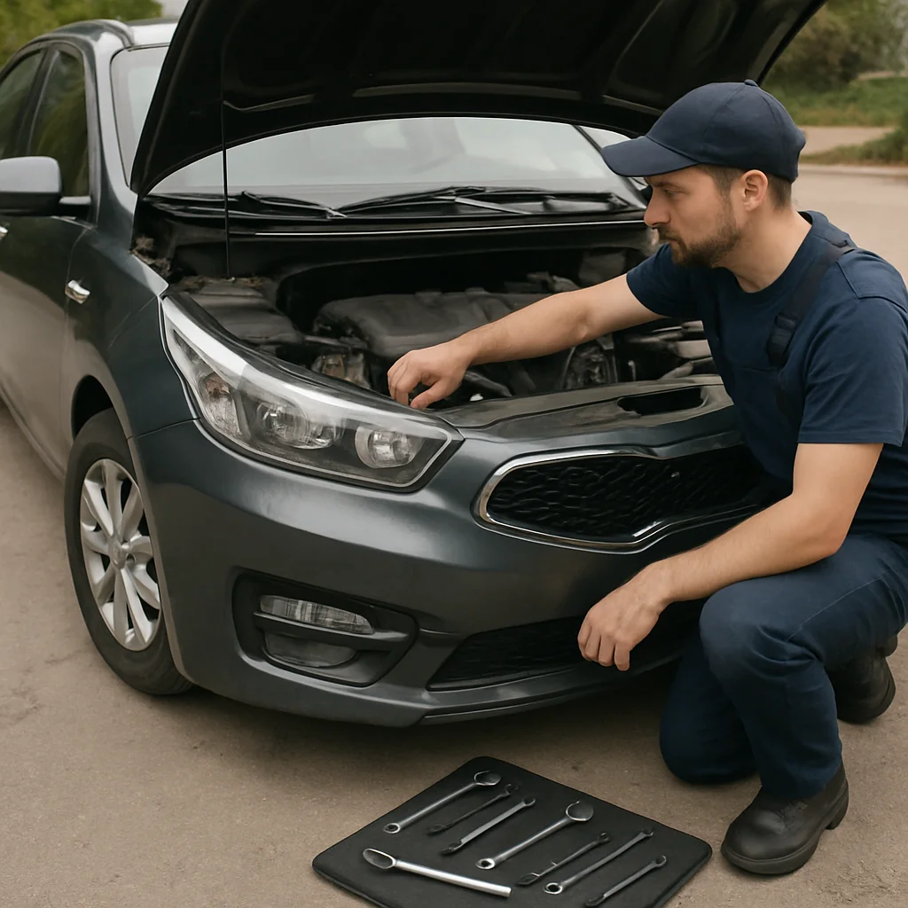 Angel Mechanic Mobile Oil Change for Kia owners