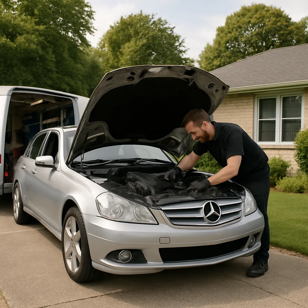 Angel Mechanic Mobile Starter Repair for Mercedes-Benz owners