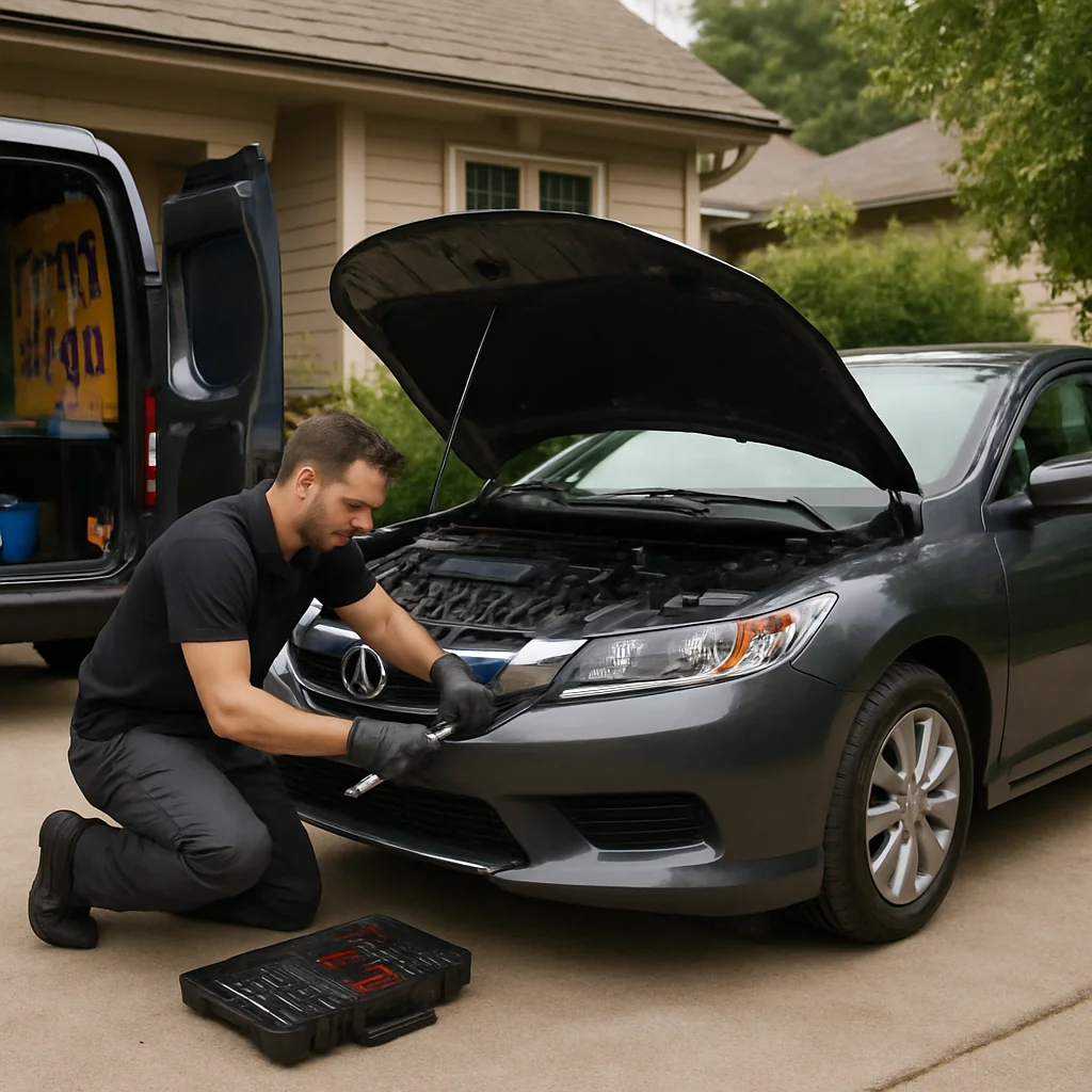 Angel Mechanic Mobile Brake Repair for Honda owners
